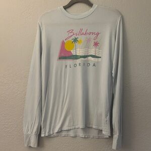 Billabong Pastel Graphic Long Sleeve Tee